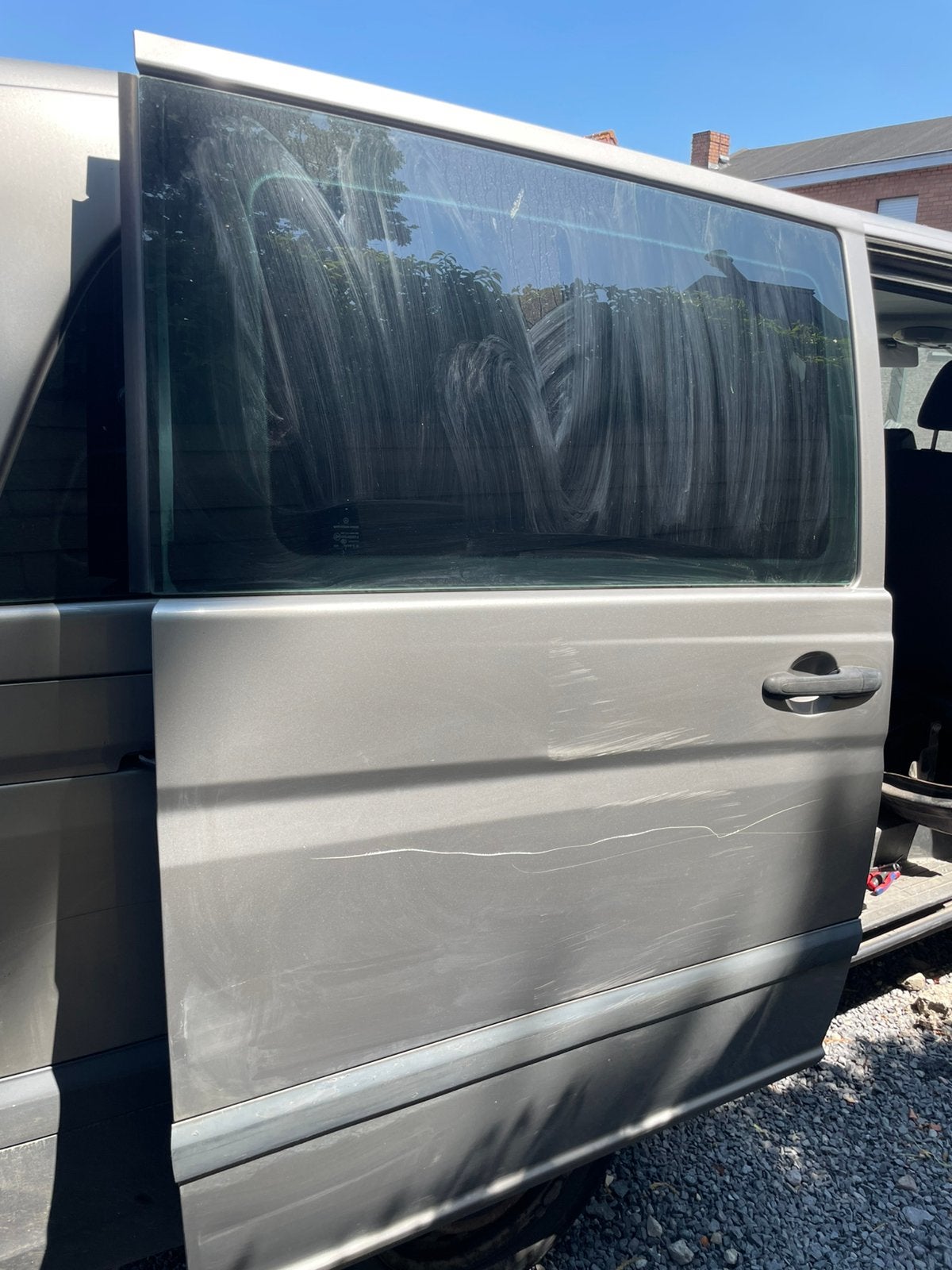 Porte coulissante droite Vito Viano, Mercedes-Benz, Droite, Enlèvement, Utilisé