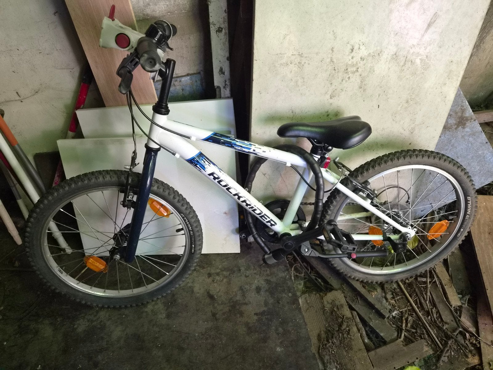 VTT Full rider 20 pouces blanc/Noir, Enlèvement, Utilisé, Autres types