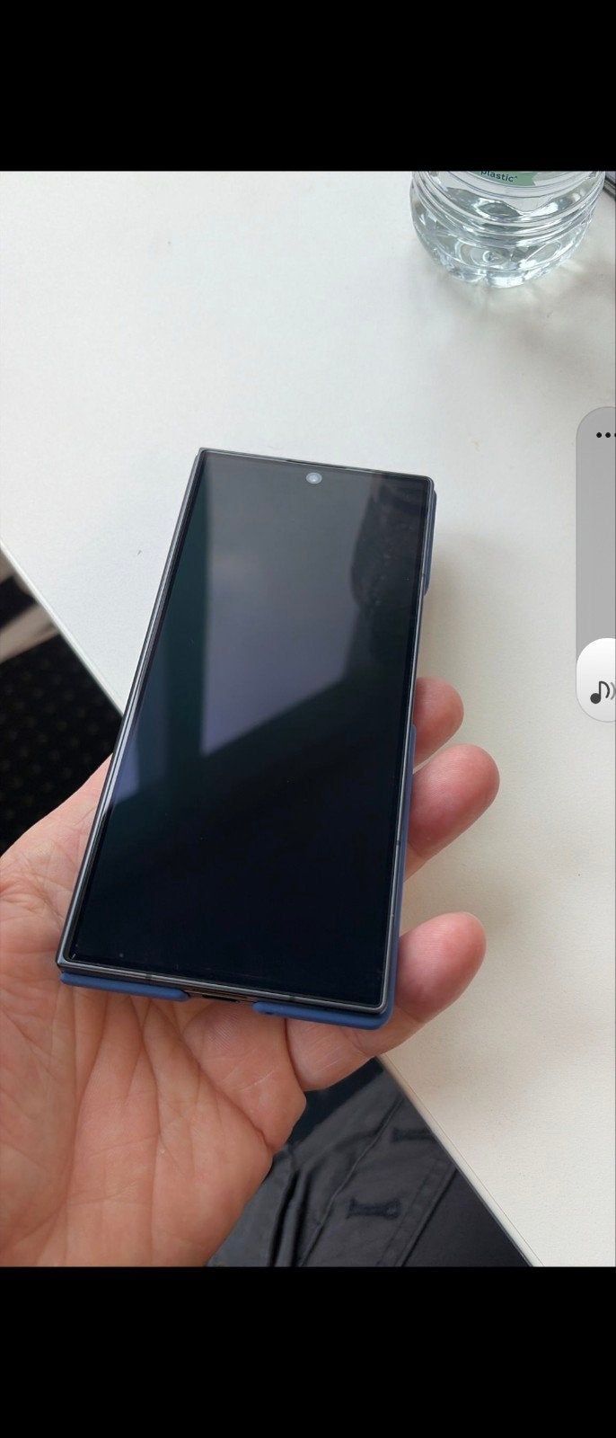 Samsung zfold 7 etat neuf, Télécoms, Enlèvement, Bleu, Galaxy Z Fold, Sans abonnement