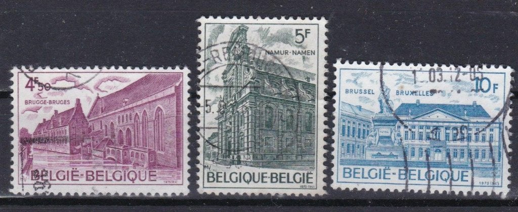 Numéro belge de 1975 1769 - 1771, Timbres & Monnaies, Timbres | Europe | Belgique, Envoi, Oblitéré