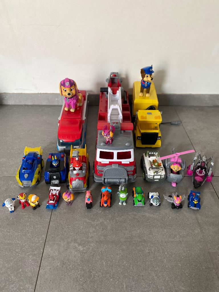 Paw patrol speelgoedset, Ophalen, Gebruikt