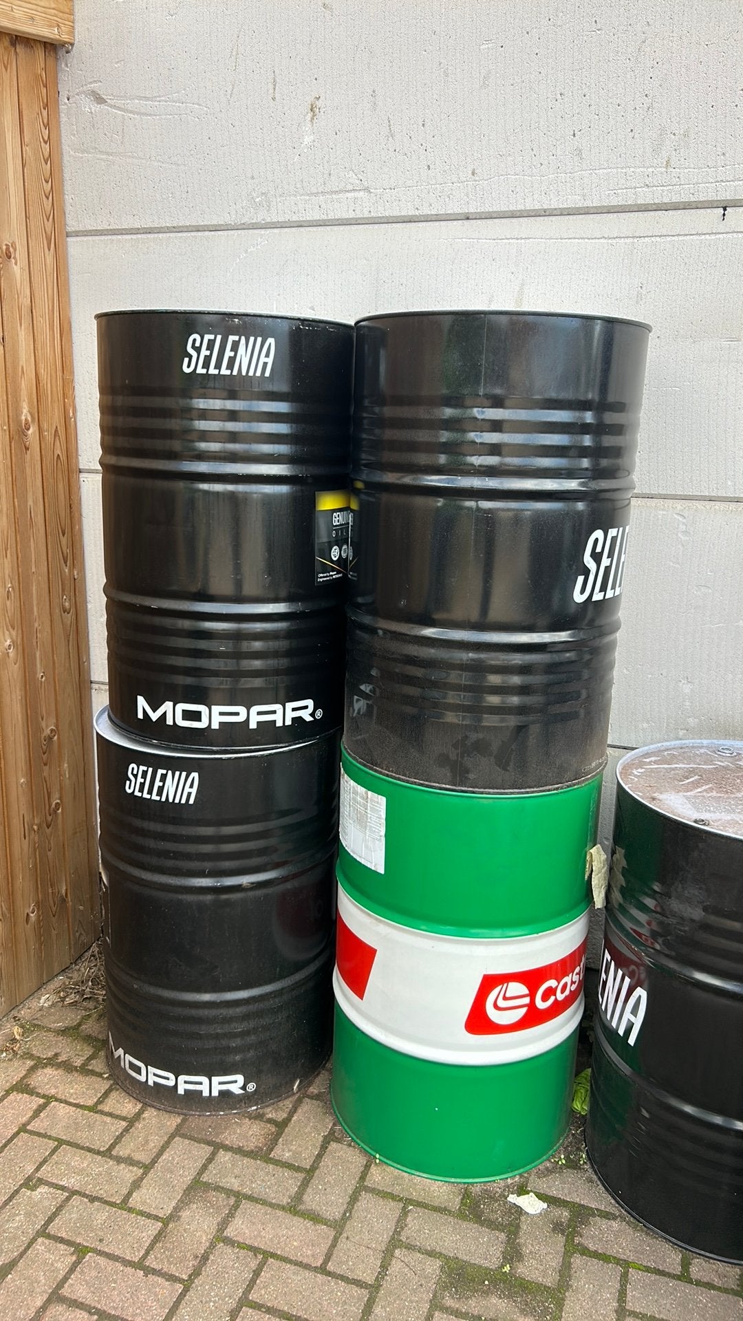 Barils de 200 litres 15 eu/pièce, Enlèvement, Comme neuf