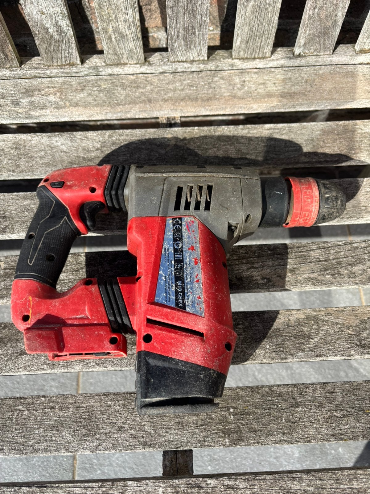 Marteau perforateur Milwaukee M18 CHPX 18 V -sans batterie-, Enlèvement, Utilisé