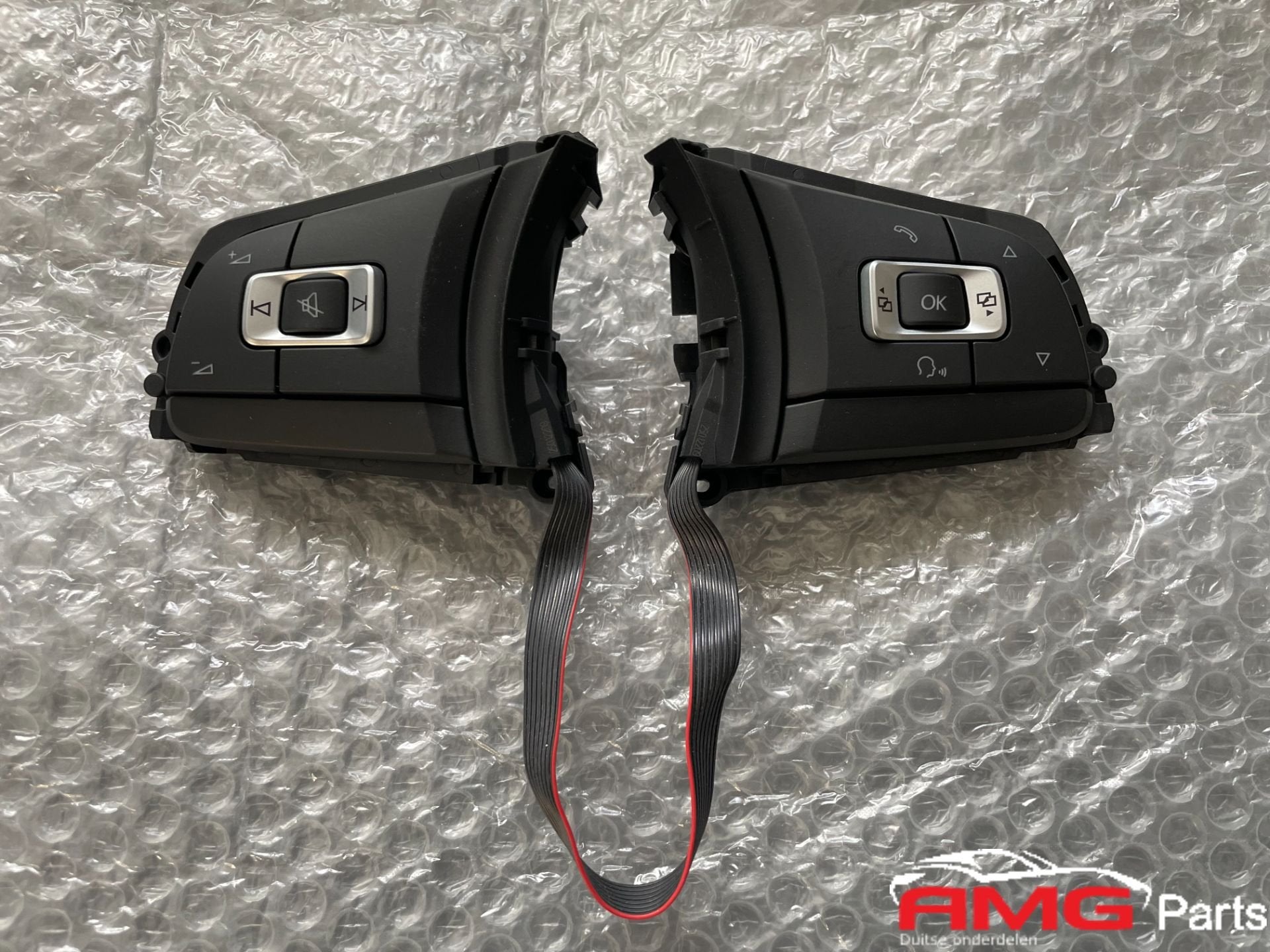Vw Polo UP Scirocco Stuur Gti Gtd R Line Knopjes 1K8959442, Auto-onderdelen, Volkswagen, Volkswagen AG, Nieuw, Vw@volkswagen.de