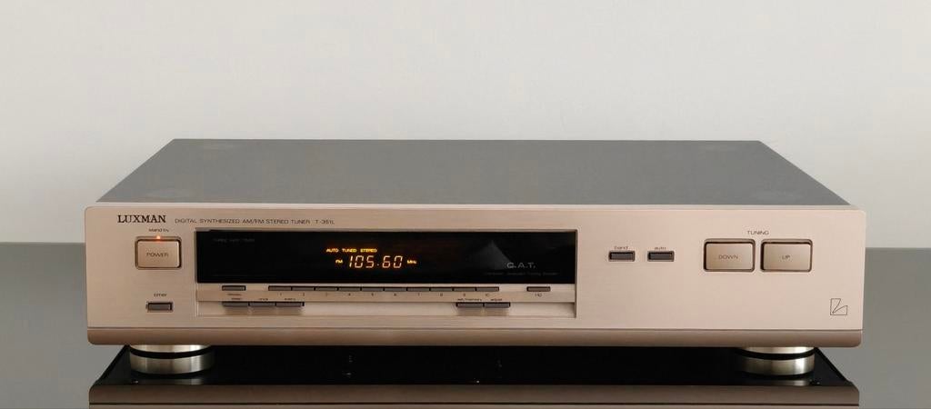 Luxman T-351L Stereo Tuner – High-End Vintage Audio, Ophalen of Verzenden, Gebruikt