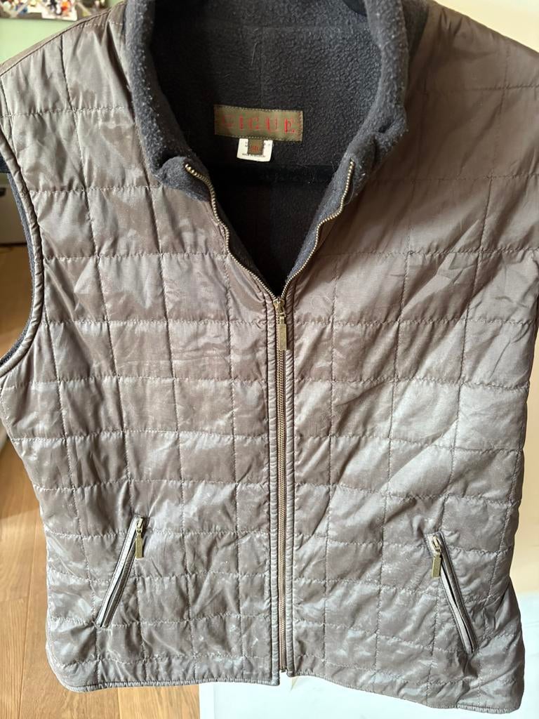 Bodywarmer, Ophalen, Gedragen, Maat 38/40 (M), Bruin