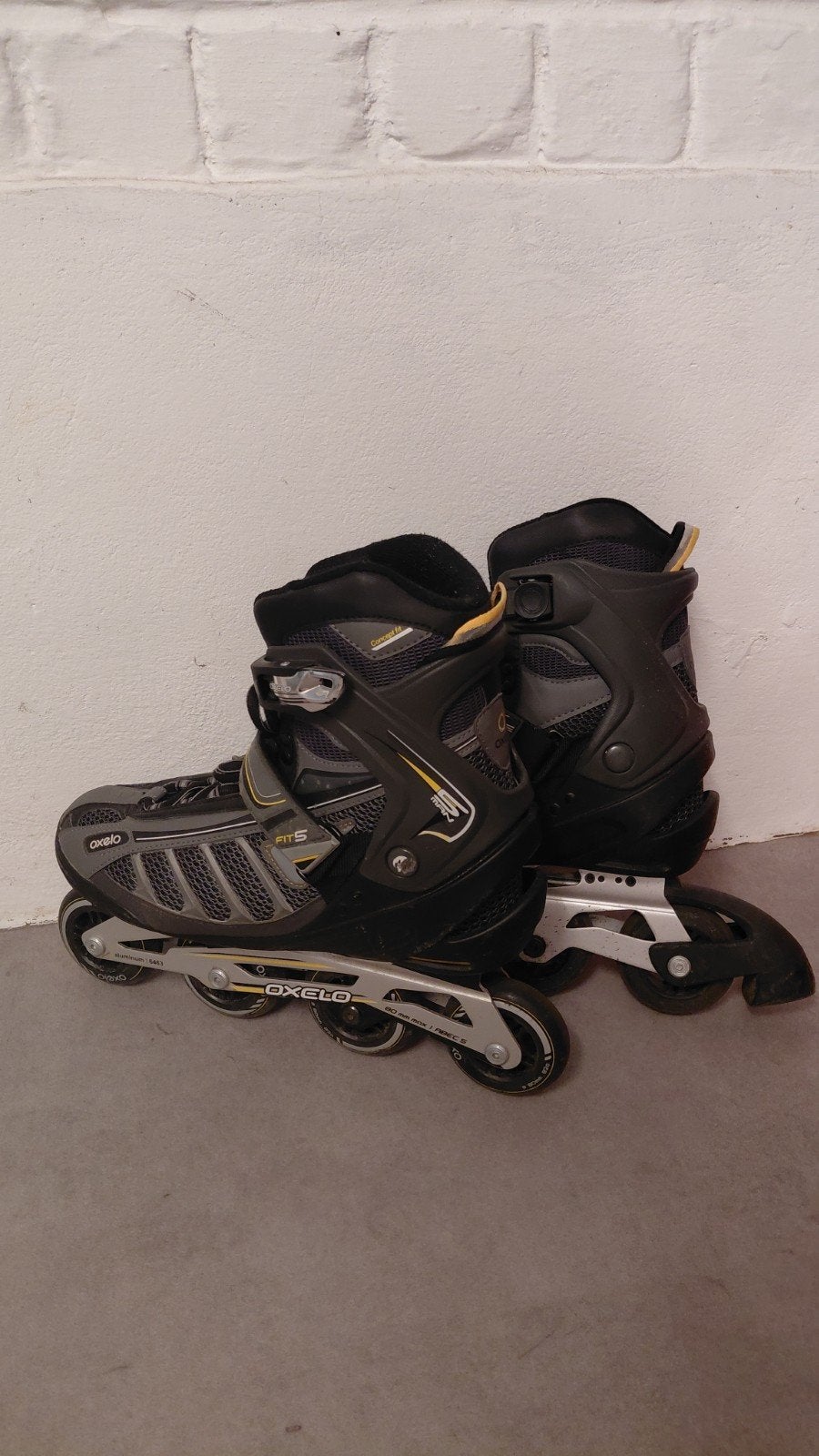 roller, Sports & Fitness, Patins à roulettes alignées, Enlèvement, Comme neuf, Protection