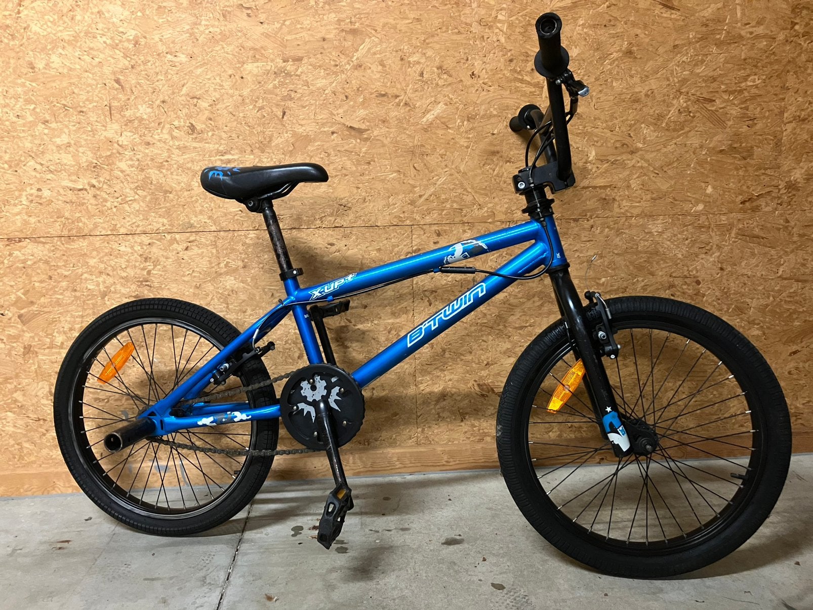 BMX Btwin X-UP, Ophalen, Staal, Velgrem, Stuur 360° draaibaar