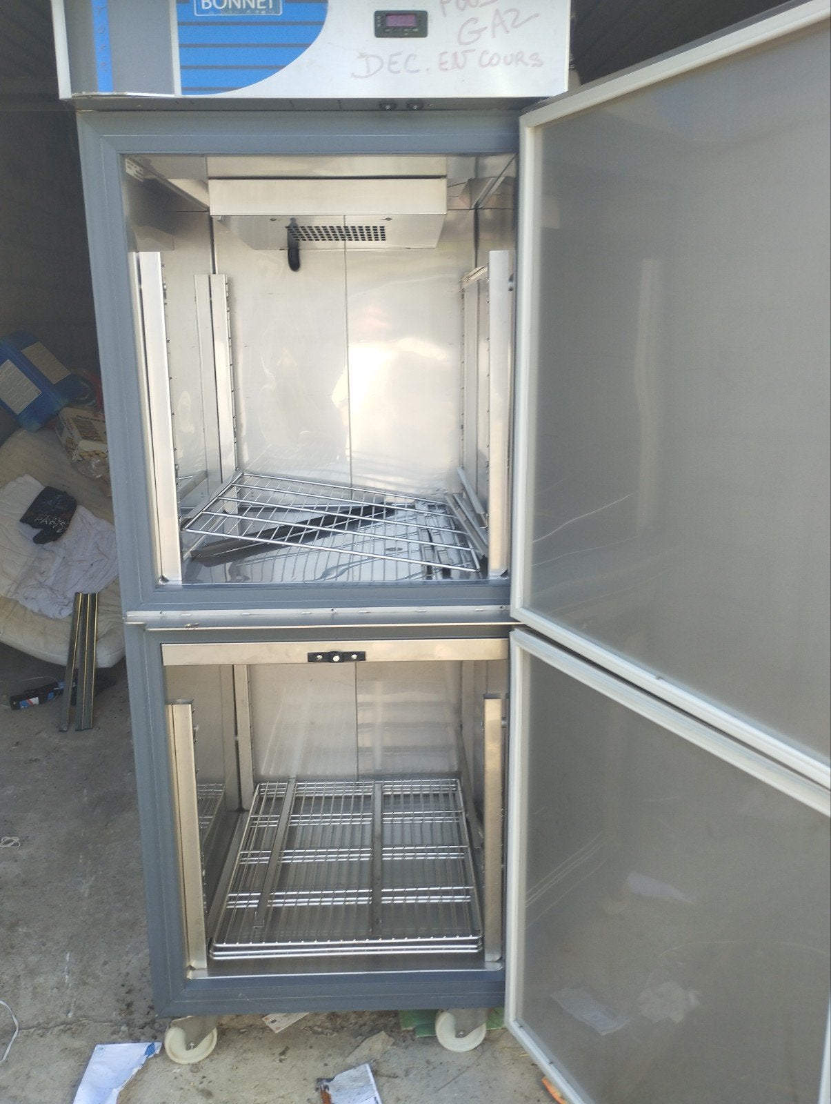 combiné frigo congel professionnel, Enlèvement
