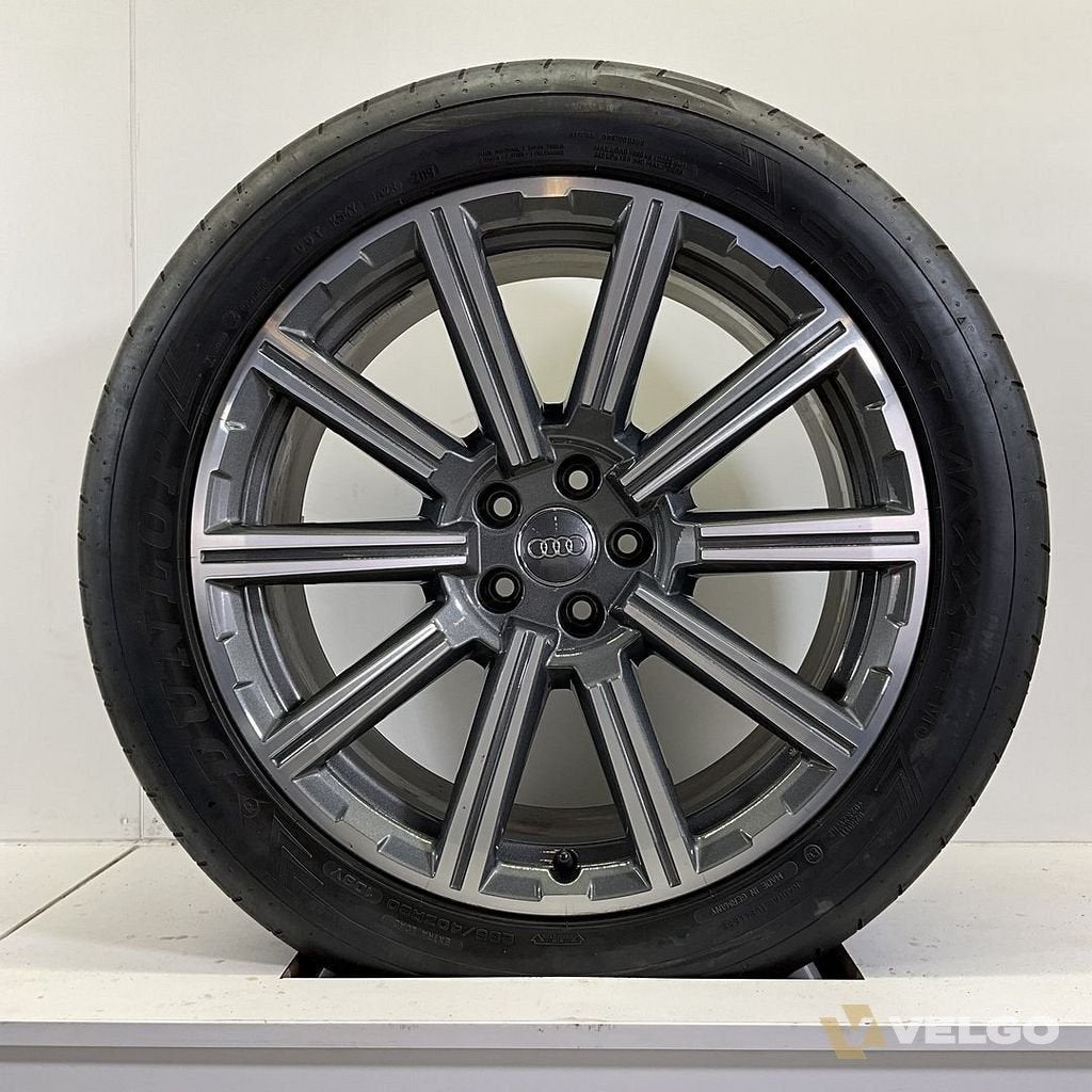 AUDI Q7 SQ7 VW TOUAREG SET VELGEN + ZOMERBANDEN 20 INCH, Gebruikt, -, 285 mm, -