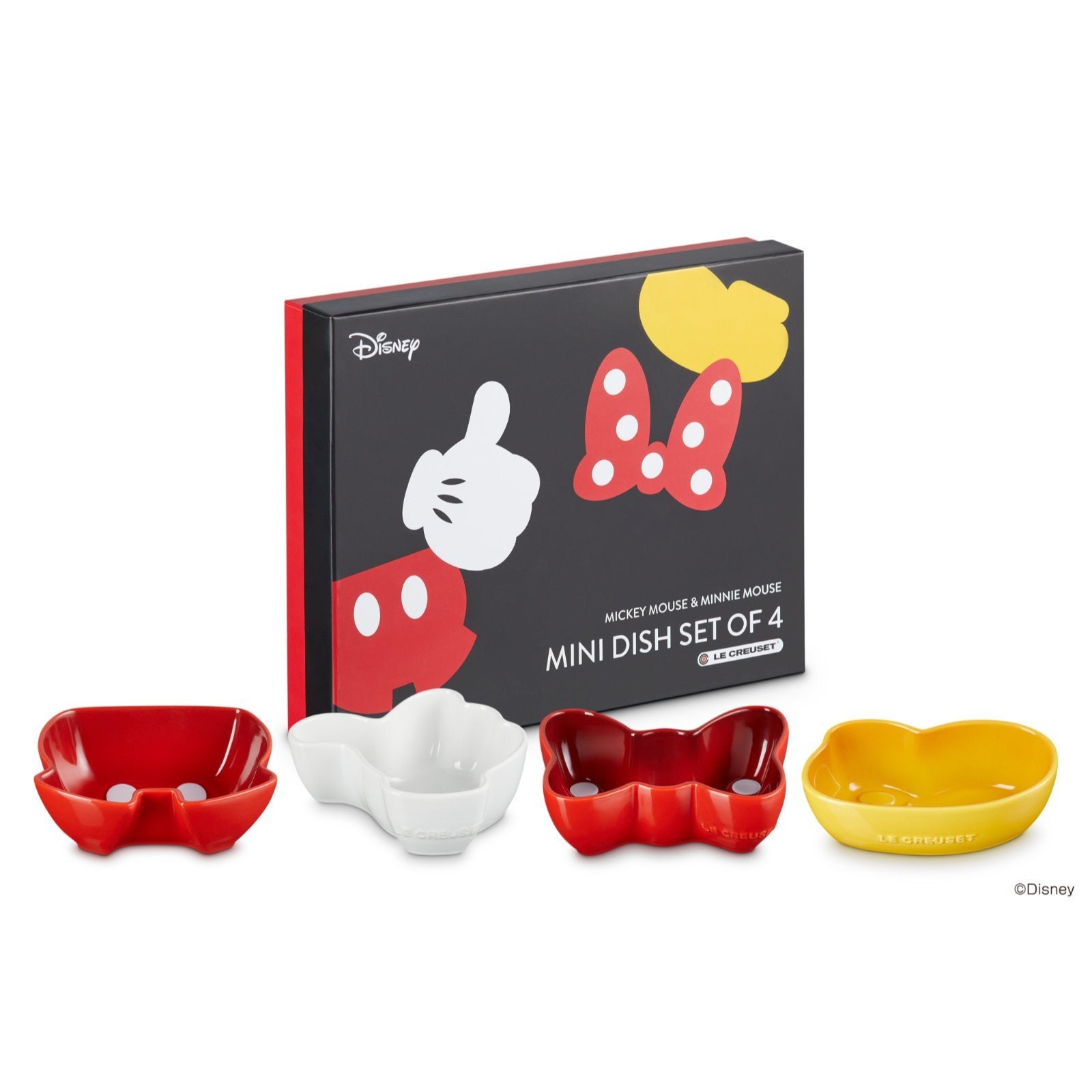 Set de 4 mini-assiettes Disney Le Creuset, Enlèvement ou Envoi, Neuf