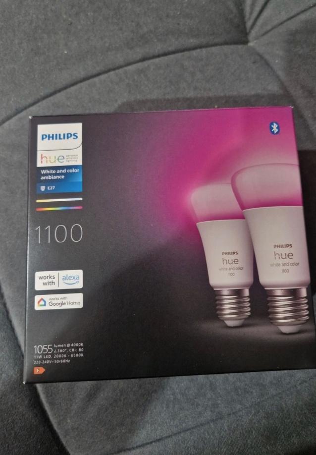 Philips Hue E27 Nieuw, Enlèvement ou Envoi, Comme neuf, E27 (grand), Moins de 30 watts