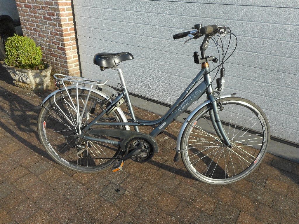 Norte damesfiets, Gebruikt, Velgrem, Versnellingen, 50 tot 53 cm