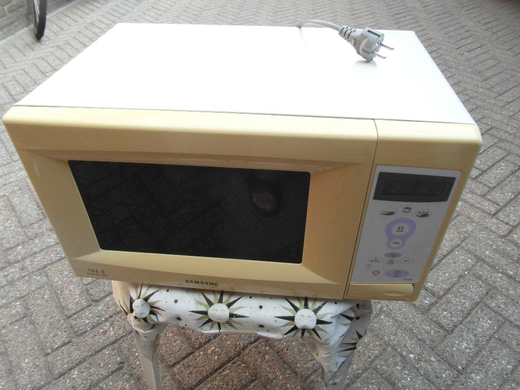 MICROGOLFOVEN, Elektronische apparatuur, Microgolfovens, Ophalen, Gebruikt, Microgolfoven, Draaiplateau