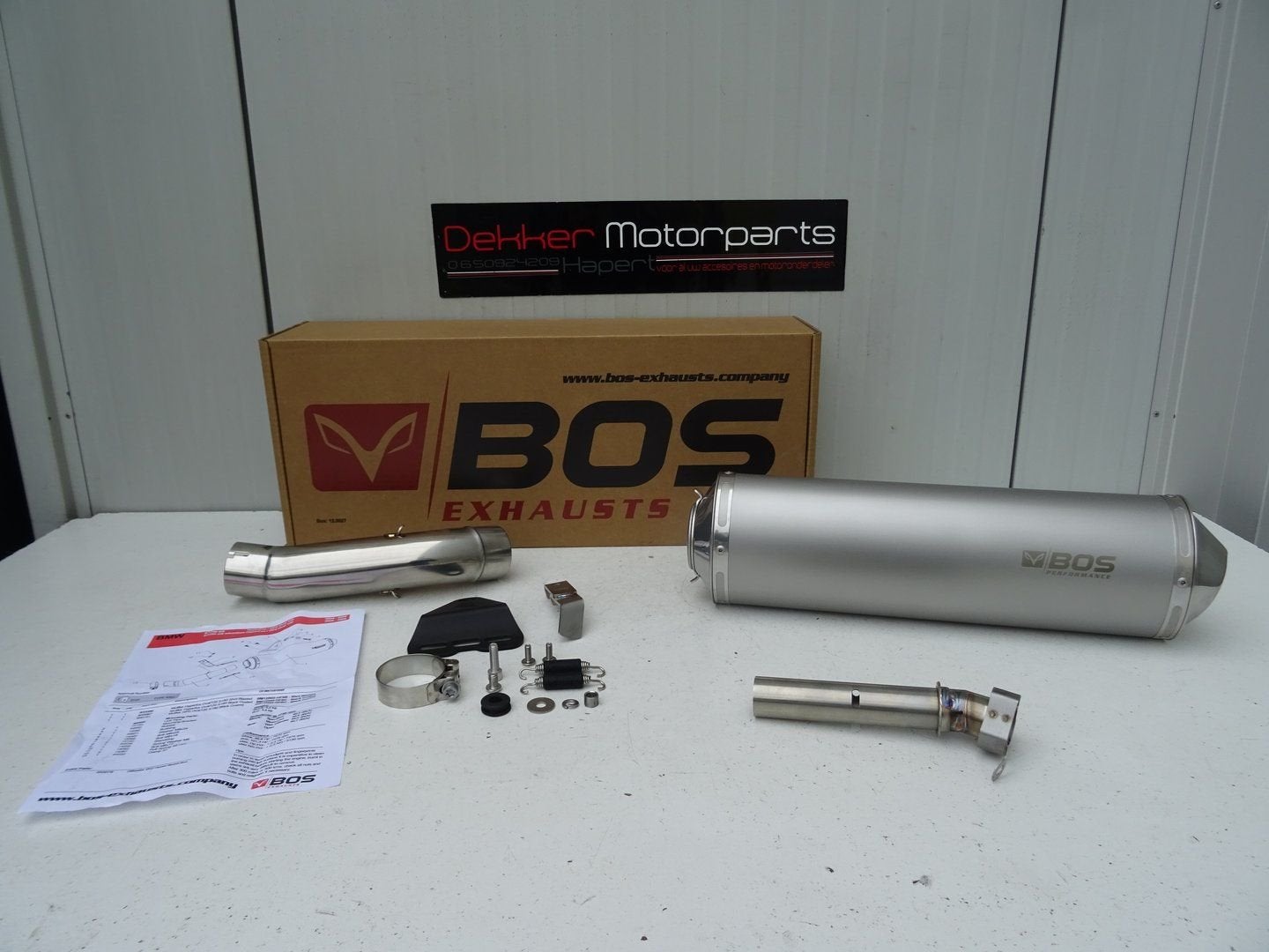 Bos Hyperfox Sport Uitlaat BMW R1200GS / Adventure 2004-2009, Motos, Neuf, -, -, -