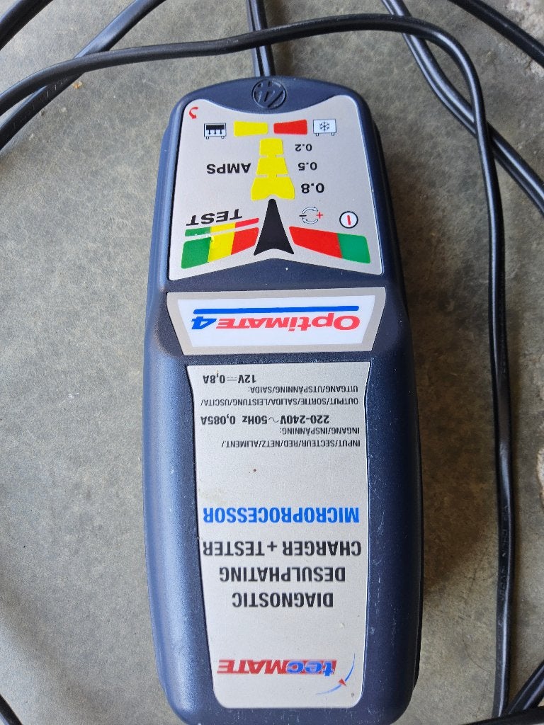 Druppelaar batterijoplader, Ophalen of Verzenden, Gebruikt