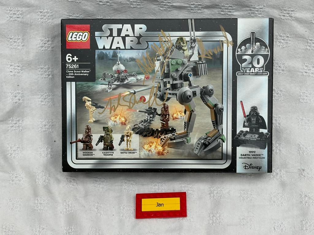 Lego Star wars 75261 sealed signed, Star Wars, Lego, Nieuw, Ophalen of Verzenden