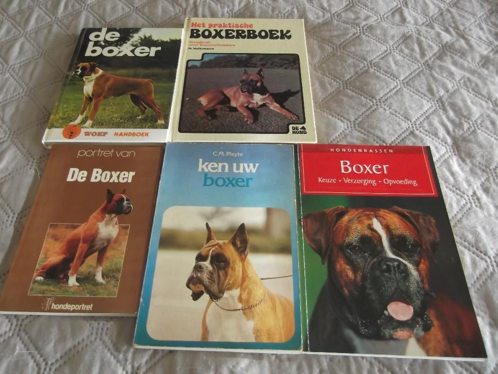 verschillende boeken over de boxer (ook apart te koop), Ophalen of Verzenden