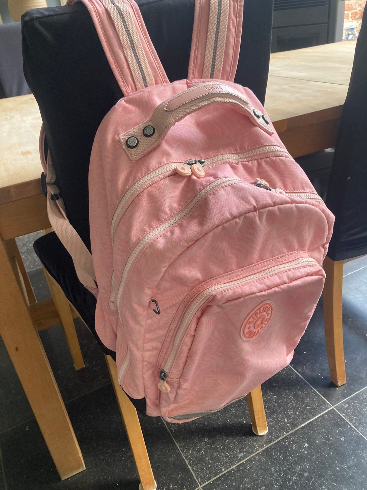 Cartable kippling, Bijoux, Sacs & Beauté, Sacs | Cartables, Enlèvement, Utilisé, Rose, Sac à dos