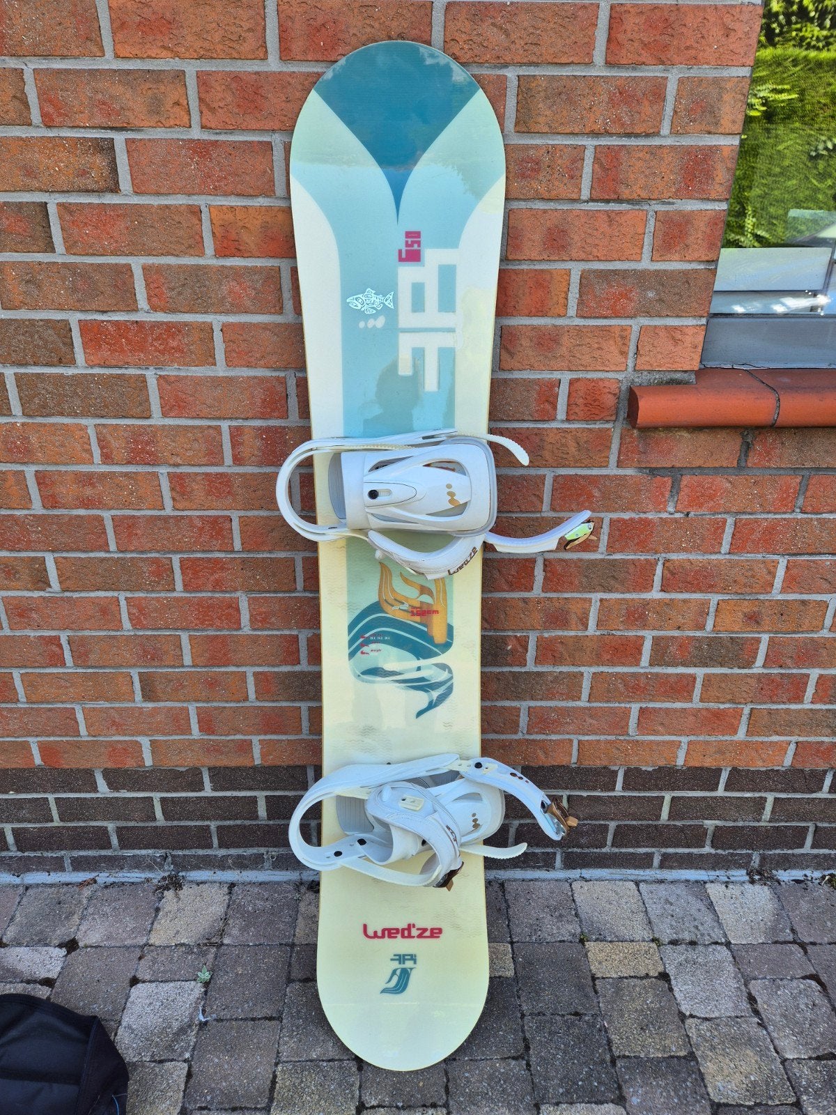 Wedze snowboard - 152 cm, Sport en Fitness, Snowboarden, Ophalen, Bindingen