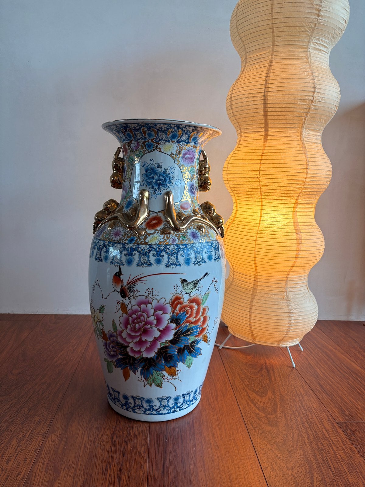 Prachtige vintage Chinese vaas, Antiek en Kunst, Antiek | Vazen, Ophalen