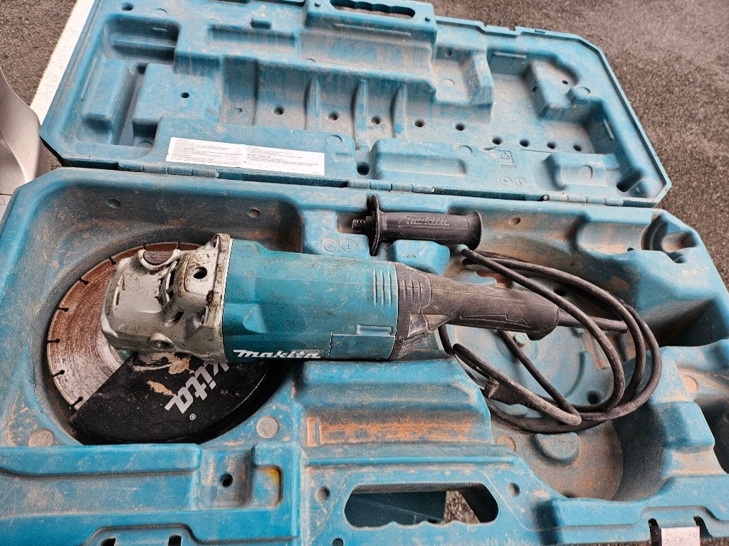 Makita slijpschijf 230mm, Doe-het-zelf en Bouw, Gereedschap | Slijpmachines, Ophalen, Zo goed als nieuw, 1000 watt of meer, Haakse handslijpmachine
