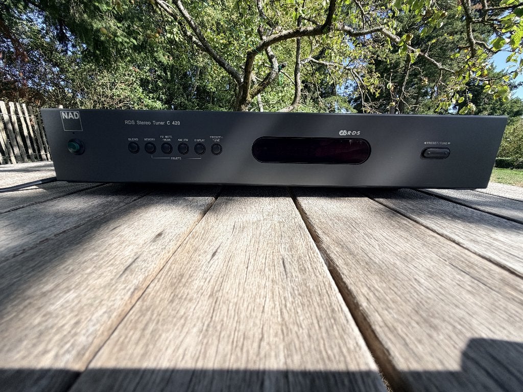 NAD C420 Tuner AM/FM stéréo HiFi de salon, TV, Hi-fi & Vidéo, Enlèvement ou Envoi, Utilisé, Analogique