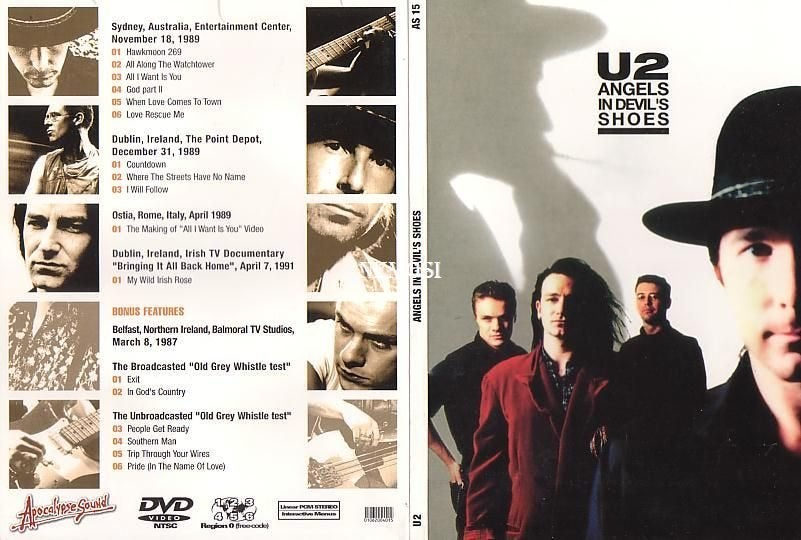 DVD - U2 - ANGELS IN DEVIL'S SHOES, Verzenden, Nieuw in verpakking, Concert