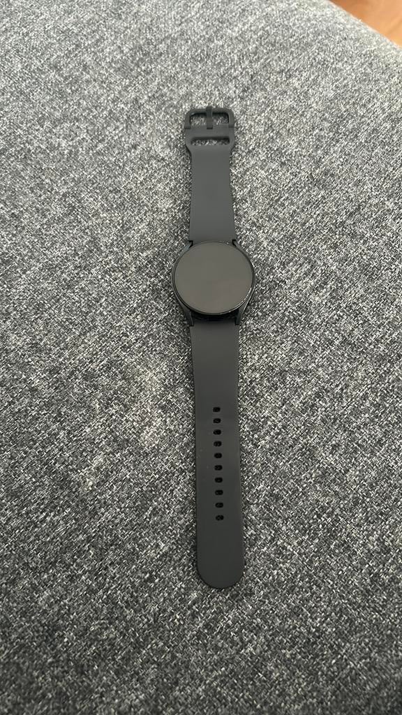 Samsung Galaxy watch 4 zwart, Handtassen en Accessoires, Zwart, Ophalen of Verzenden, Zo goed als nieuw, GPS