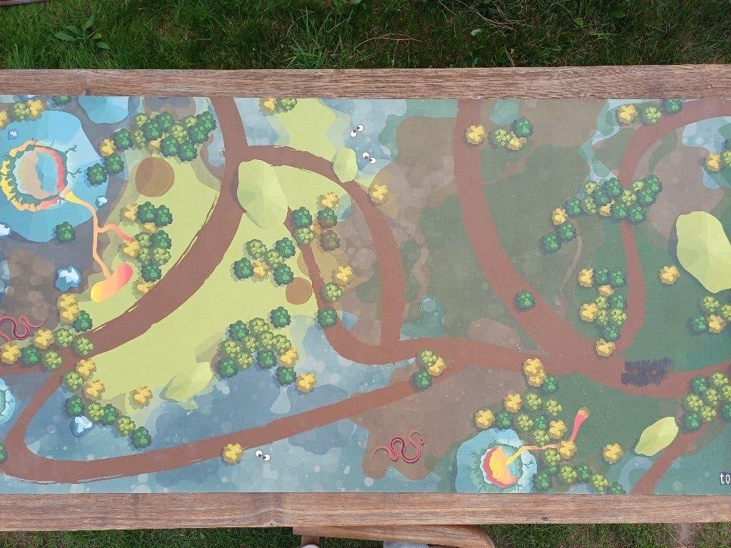 speelmat/speeltapijt met landschap!, Ophalen of Verzenden, Zo goed als nieuw