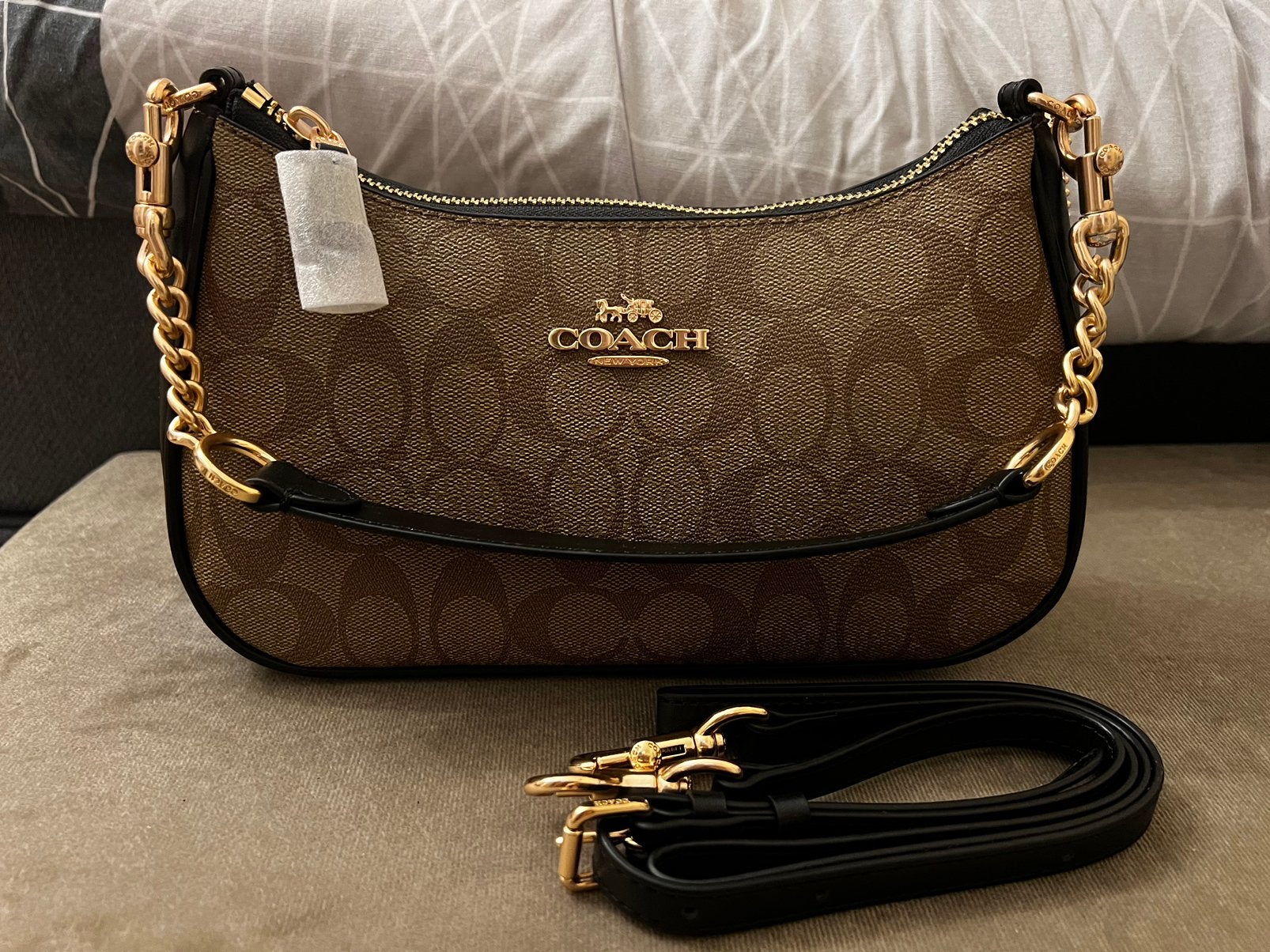 Coach Teri shoulder bag, Verzenden, Zo goed als nieuw