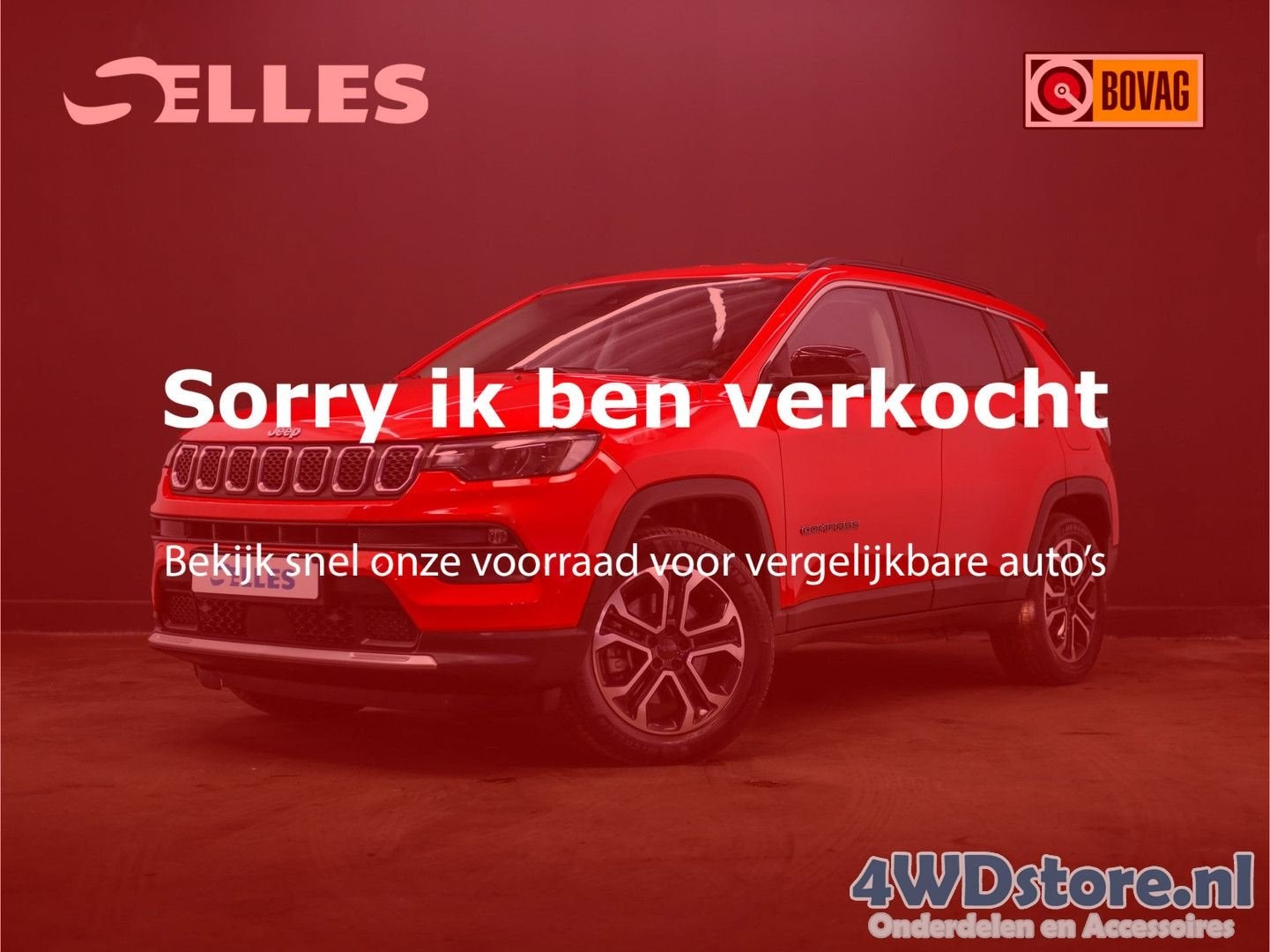 Jeep Compass 4xe 190 Plug-in Hybrid Electric Limited | SOH 9, Automaat, Zwart, Start-stop-systeem, Hybride Elektrisch/Benzine