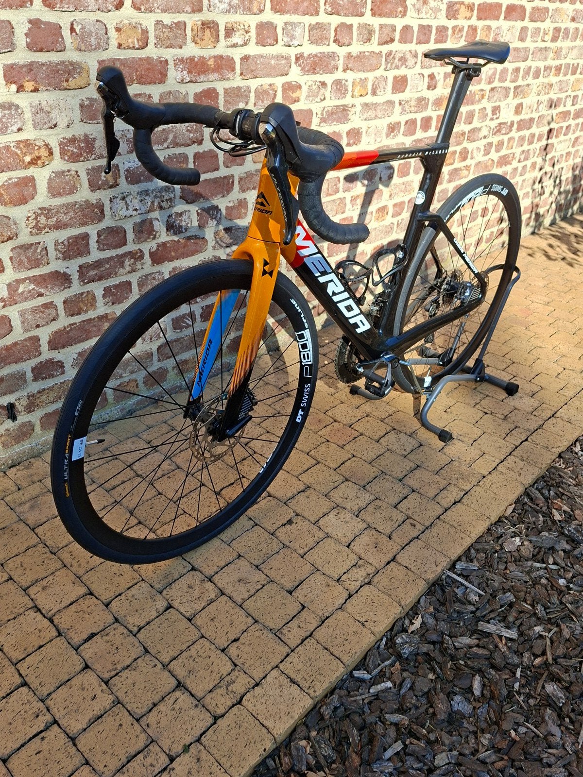 Merida racefiets Reacto 5000 M, 28 inch, Carbon, Heren, Zo goed als nieuw