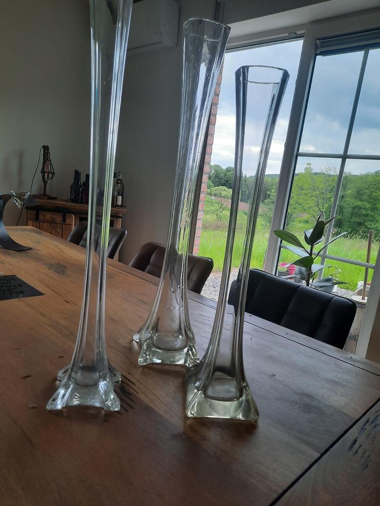 Vases en verre, Maison & Meubles, Verre