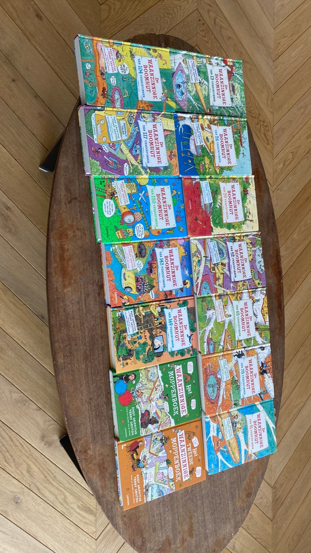 Waanzinnige boomhut boeken, Ophalen, Gelezen