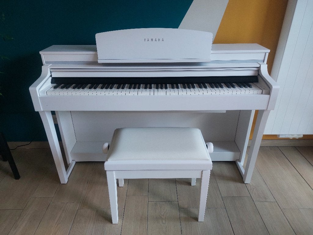 Yamaha Clavinova CSP-170 WH digitale piano (wit), Muziek en Instrumenten, Piano's, Wit, Digitaal, Ophalen of Verzenden, Zo goed als nieuw