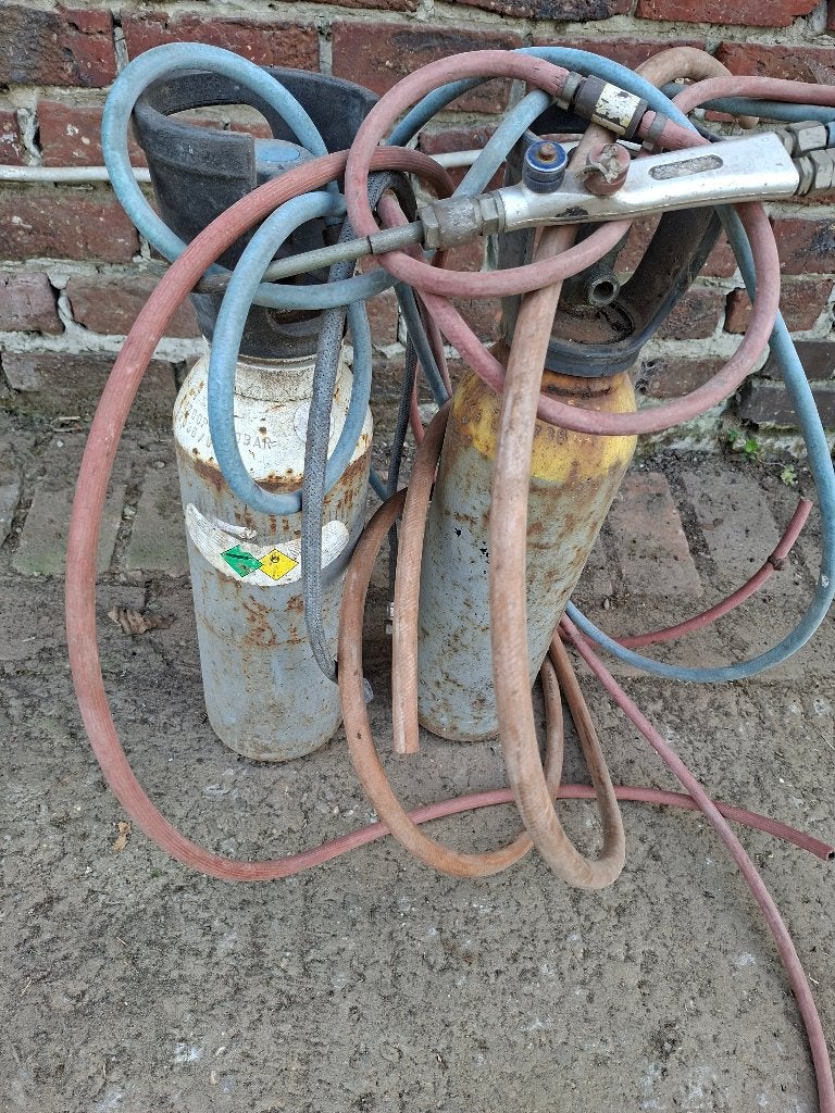 Gasco flessen zuurstof en acetylene, Ophalen, Gebruikt, Overige typen