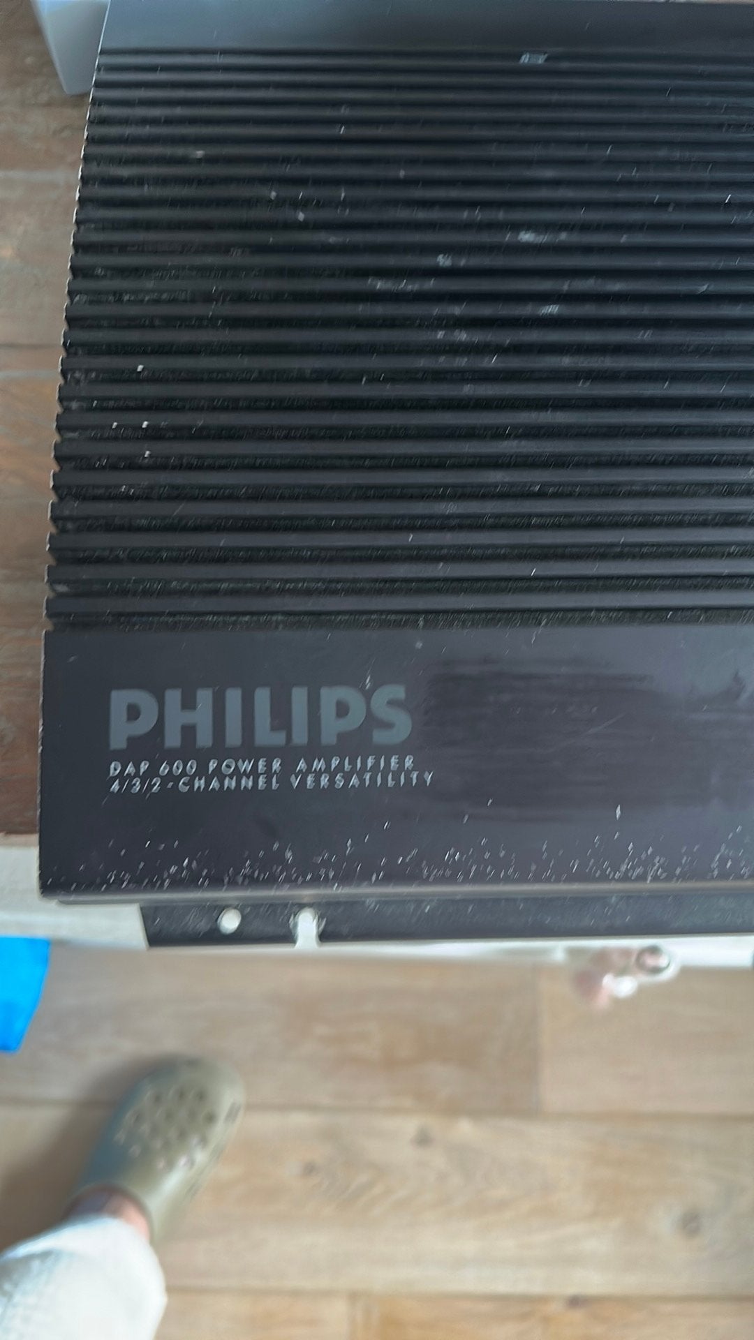 Vintage autoversterker, Ophalen of Verzenden, Gebruikt