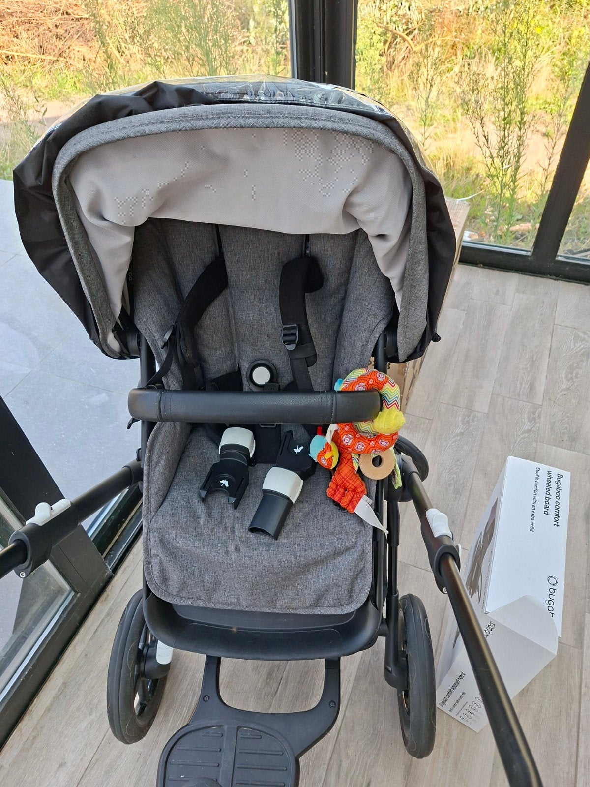 Buggy Bugaboo Fox met surfplankje, zeer goede staat, Luchtbanden, Bugaboo, Zo goed als nieuw, Ophalen