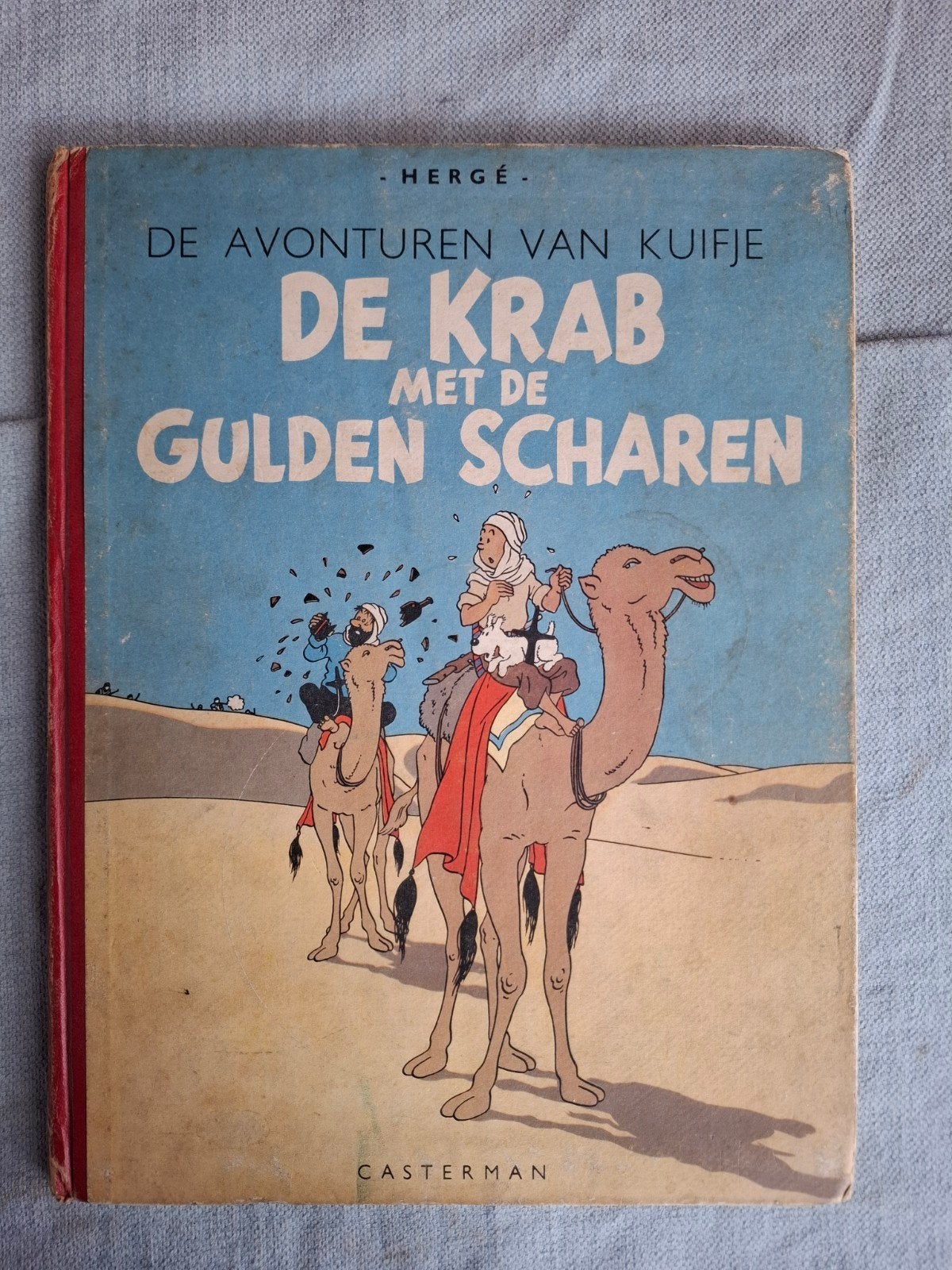 Kuifje: de krab met de gulden scharen, Boeken, Gelezen, Hergé (George Rémi), Eén stripboek, Ophalen of Verzenden