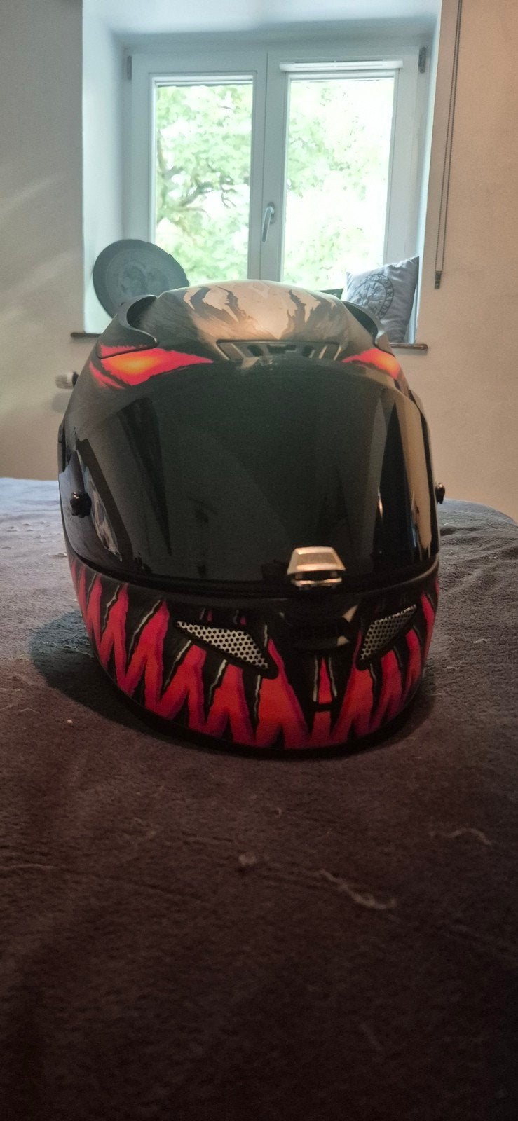 HJC RPHA 11 Édition Anti-Venom Marvel, M, HJC, Casque intégral, Enlèvement