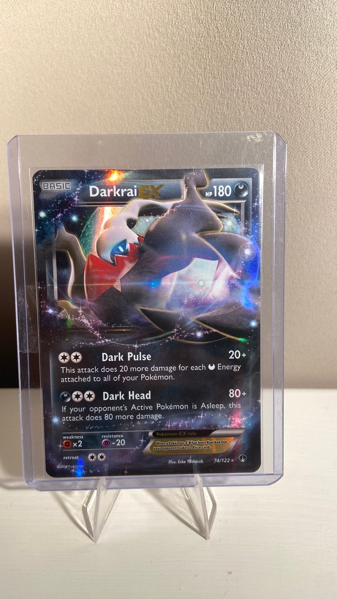 Darkrai EX Pokemon breakpoint, Envoi, Comme neuf, Cartes en vrac, Foil