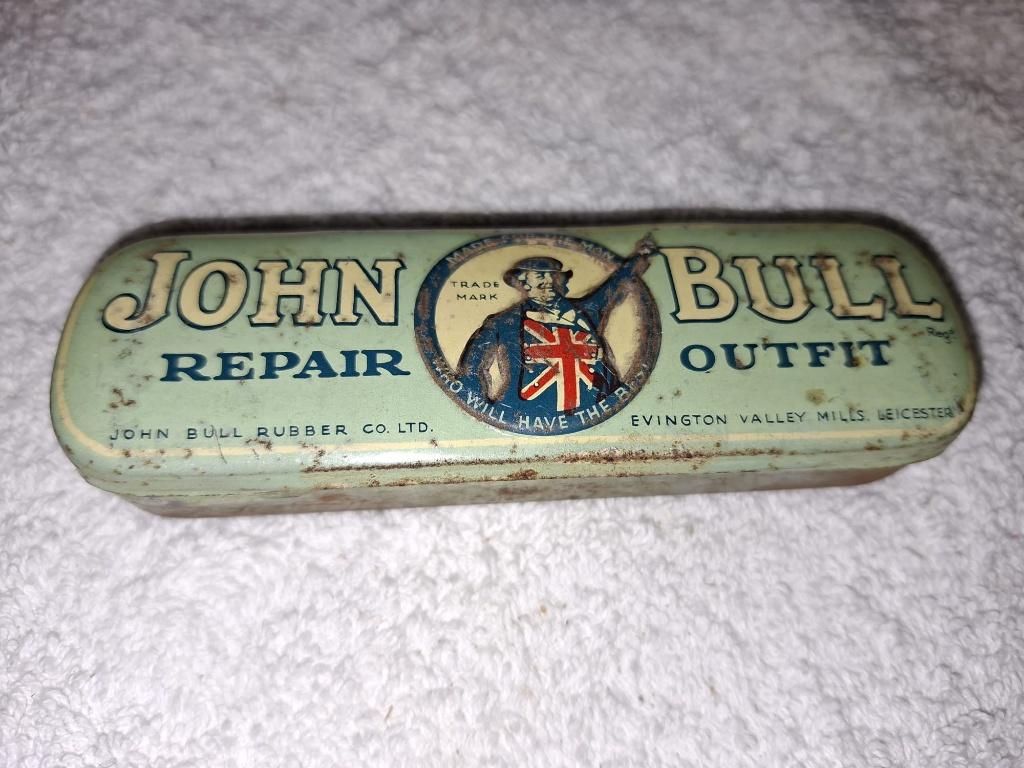 blikken doosje John Bull, begin 1960, Antiek en Kunst, Ophalen of Verzenden