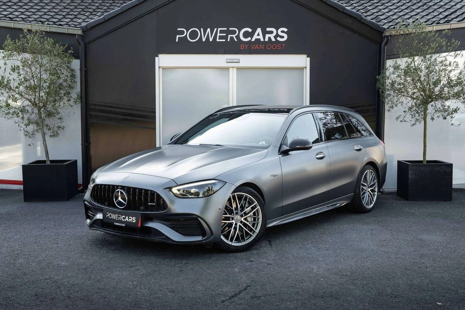Mercedes-Benz C-CLASS 43 AMG 4-Matic | Magno | Pano | Burmes, Autos, Cuir, Argent ou Gris, Achat, Entreprise