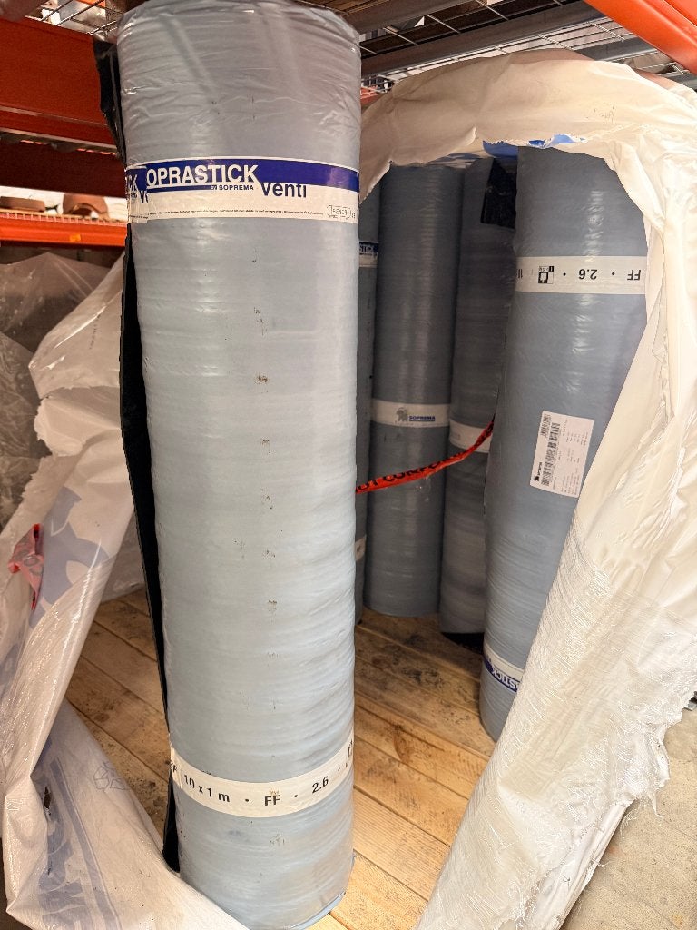 Toiture autocollante B - neuve à partir de 25€ par rouleau, Bricolage & Construction, Membrane goudronnée, Autres couleurs, Enlèvement