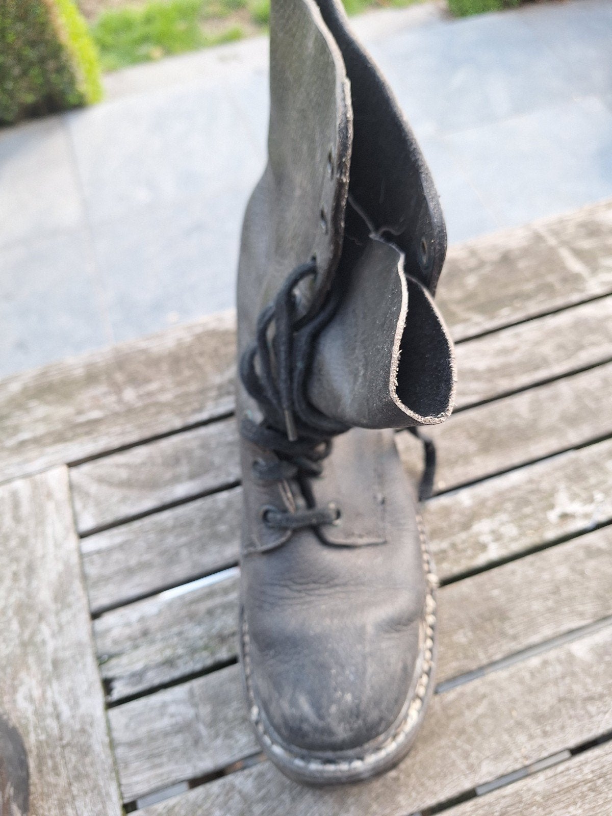 leger bottines, Ophalen, Zwart, Boots, Abl