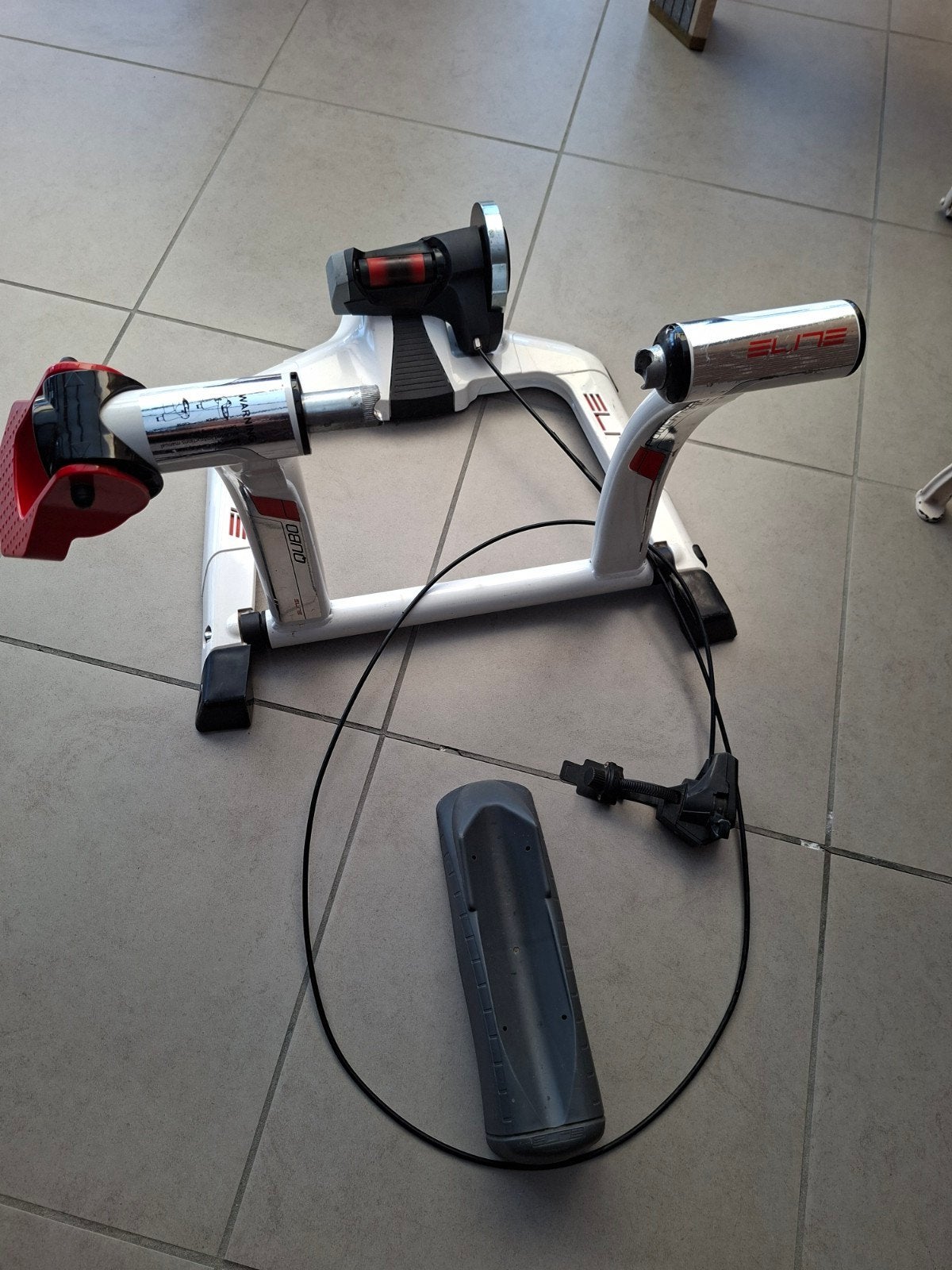 Fietstrainer  Elite, Ophalen