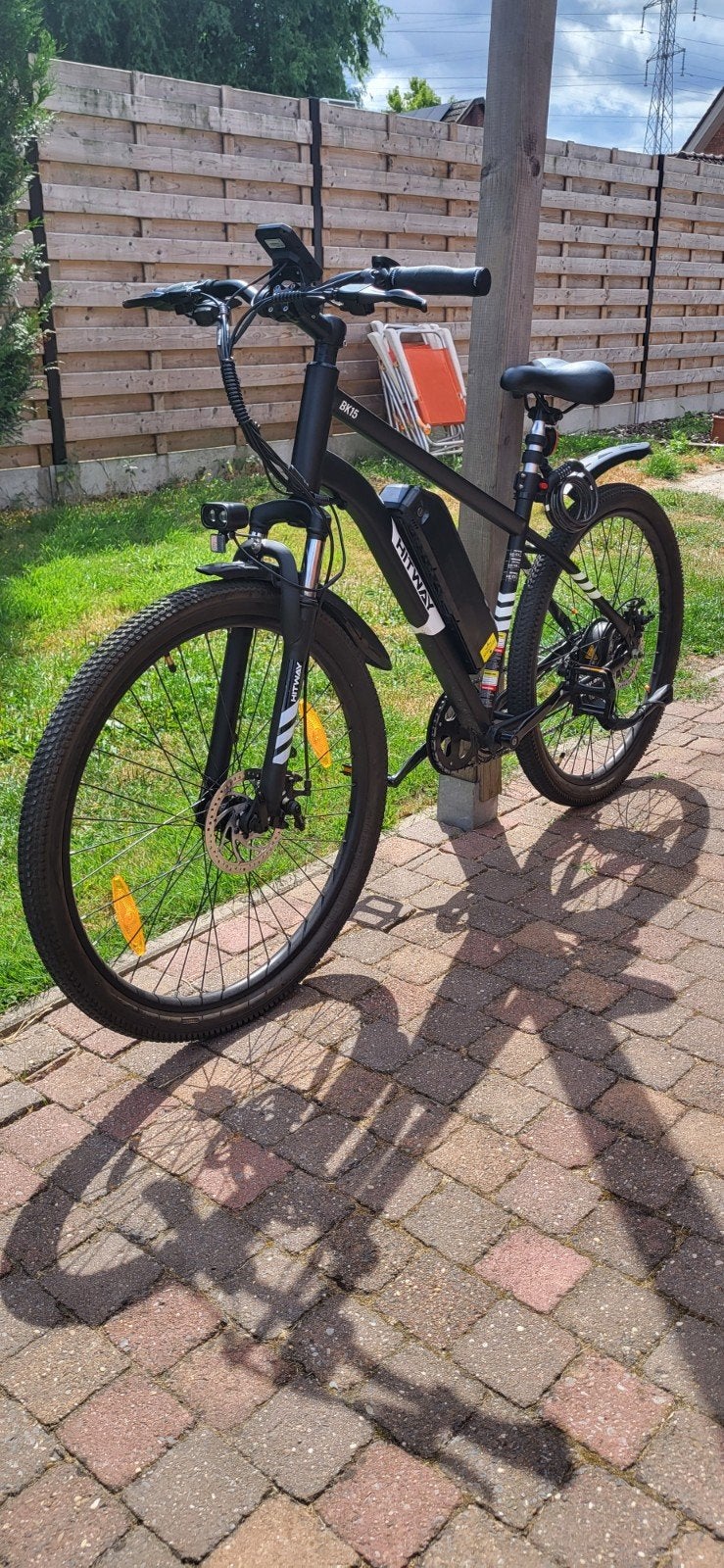 HitWay BK15 elektrische tourfiets., Fietsen en Brommers, Ophalen, Zo goed als nieuw, Overige merken