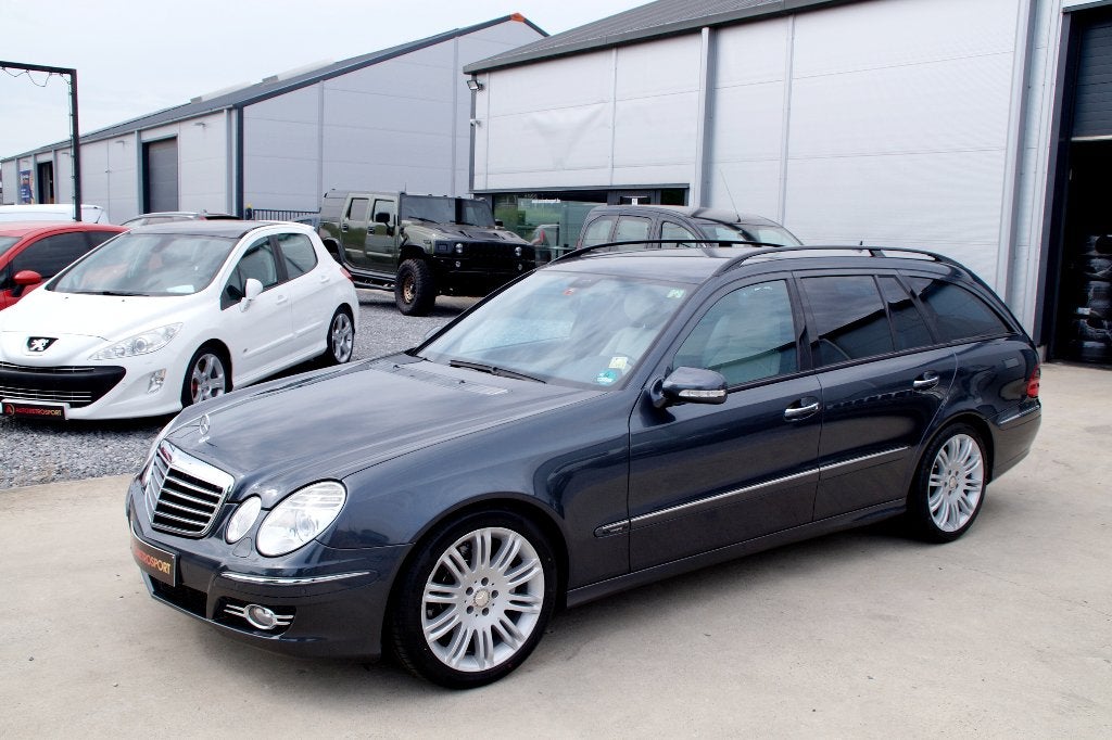 Mercedes-Benz E 220 CDI Avantgarde _1ste hands _Garantie, Auto's, Automaat, Achterwielaandrijving, Beige, 4 cilinders