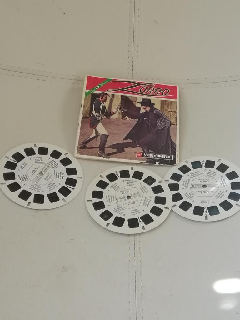 Viewmaster View-Master Zorro Disney, Ophalen of Verzenden, Zo goed als nieuw